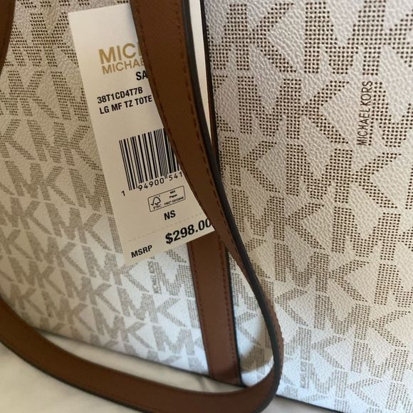 Authentic Michael Kors LG MF TZ tote New with Tag - Picture 3 of 10